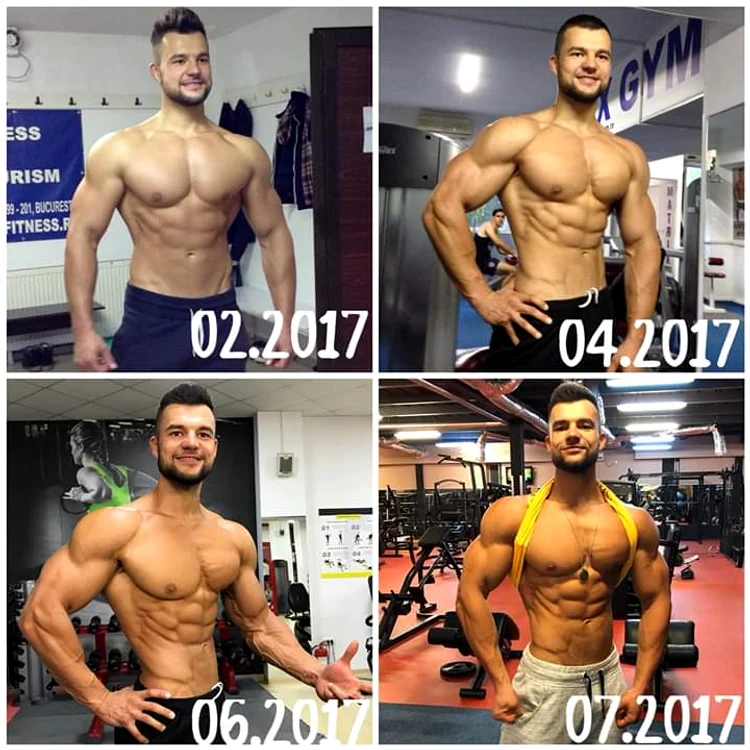 Transformarea lui Remus de-a lungul timpului este una spectaculoasă 