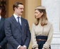 La famille princière de Monaco dans la cour du Palais Princier lors de la fête nationale monégasque jpeg