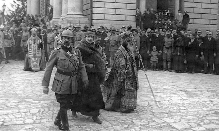 Regele Ferdinand și Regina Maria, la Iași