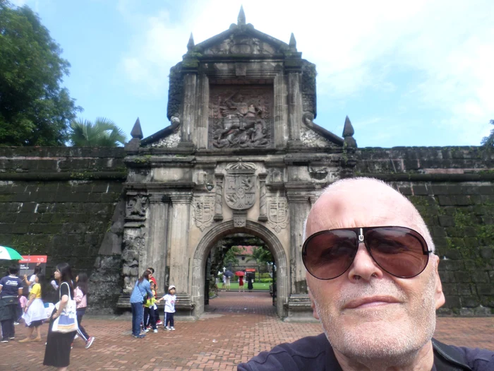 Autoportret (selfie) Doru Ciucescu în Filipine FOTO Doru Ciucescu