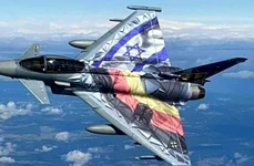 Cel mai mare exerciţiu aerian internaţional al Israelului Avioane de luptă israeliene şi germane au survolat împreună Ierusalimul jpeg