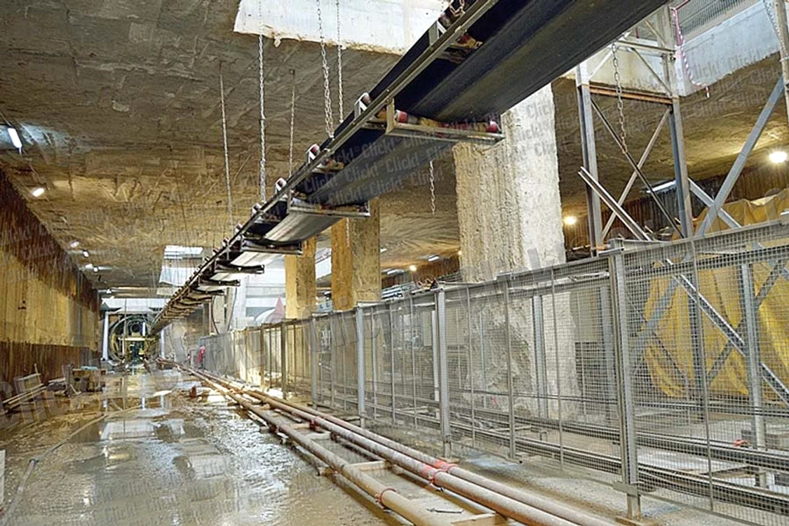 Tunelul de la staţia Academia Militară e gata. Au fost montaţi şi bolţarii (Fotografii: Metrouusor.com/ Roberto Sălceanu)
