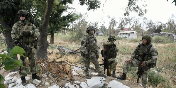 Soldati rusi in regiunea Herson FOTO Profimedia 