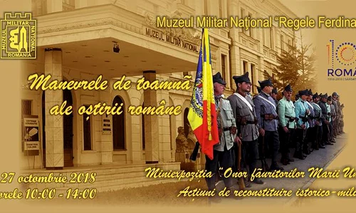 «Manevrele de toamnă ale oștirii române» la Muzeul Militar jpeg