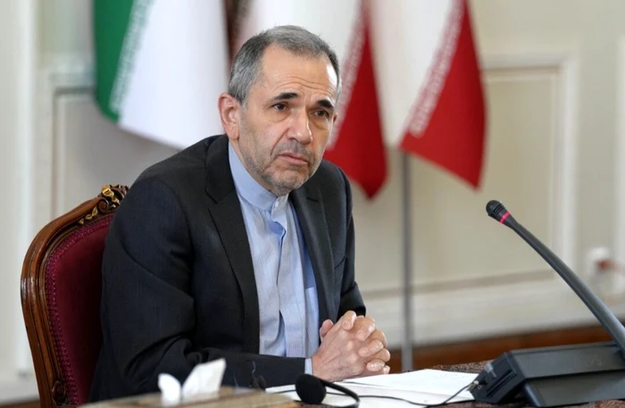 Viceministrul iranian de Externe, Majid Takht-Ravanchi. FOTO: X / @robananyan