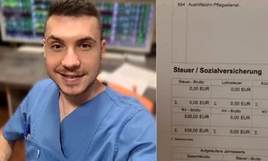 Salariu asistent medical, foto captura TikTok jpg