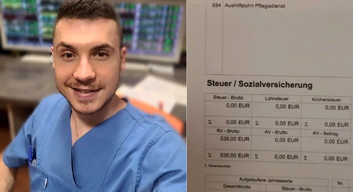Salariu asistent medical / Foto: captură video TikTok