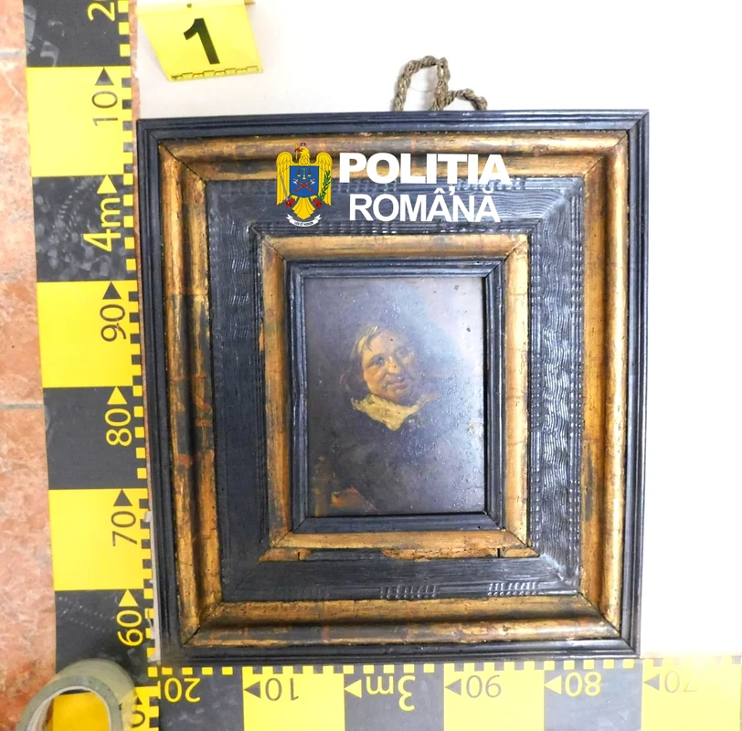 Picturi furate din Italia Foto: Poliția Română 