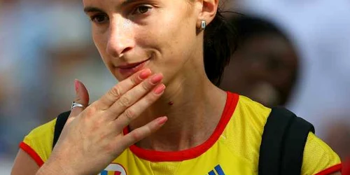 Atleta Adelina Oancea Gavrila în 2006 FOTO Mediafax / Mircea Roşca