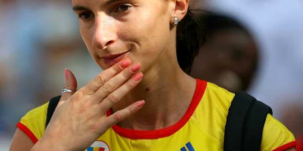 Atleta Adelina Oancea Gavrila în 2006 FOTO Mediafax / Mircea Roşca