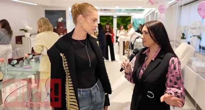 Valentina Pelinel trage tare la sală să dea jos kilogramele după Paște foto: Click! 