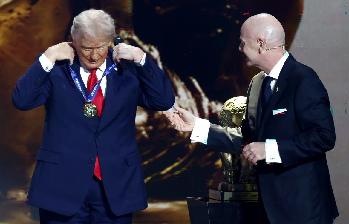 Trump şi Infantino au o relație strânsă dinaintea Cupei Mondiale FIFA (Foto: EPAImages)