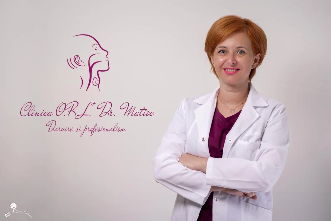 Dr. Anamaria Matioc, medic primar ORL FOTO Arhivă personală