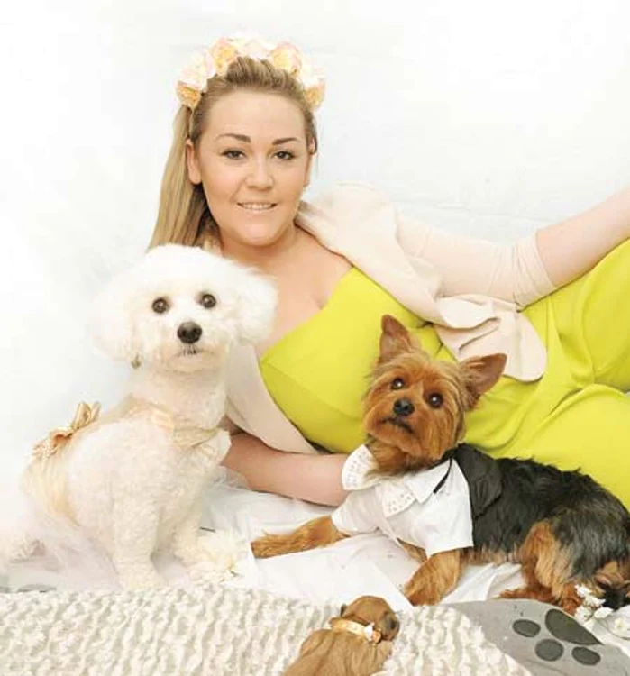 Alisha Caffrey (27 de ani) a pregătit totul pentru ca mirii să aibă parte de o nuntă perfectă (Fotografii: Photoland/Caters)