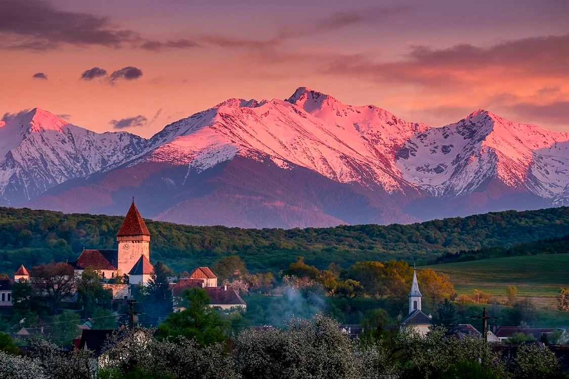 Biserica fortificată de la Hosman. Foto: Claudiu Nelega