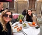Mirela Retegan și Maya Sorian s-au bucurat de mâncarea tradițională italiană