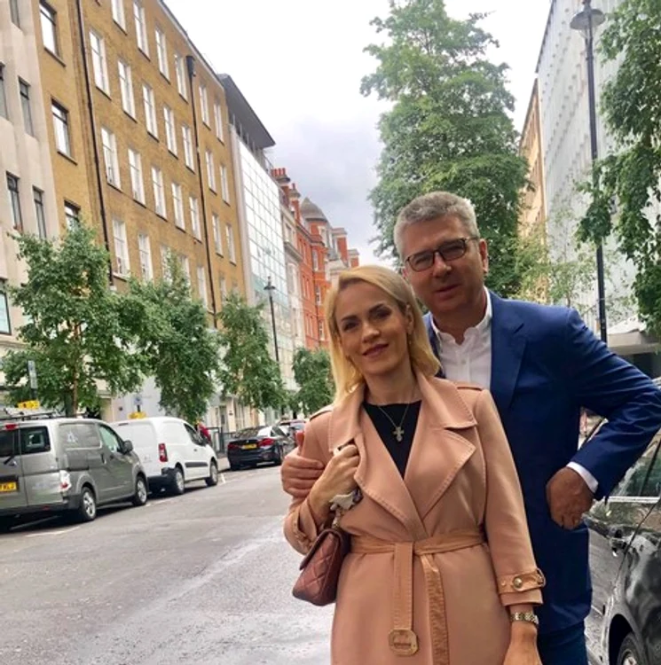 Gabriela Firea și soțul ei au mers la Londra pentru un set nou de analize 