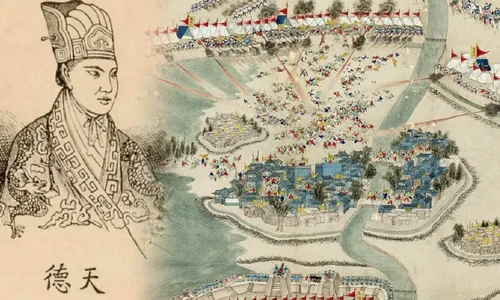 contemporary drawing hong xiuquan taiping rebellion battle scenes 1024x589 png