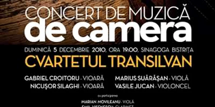 Cocert cu muzică de cameră