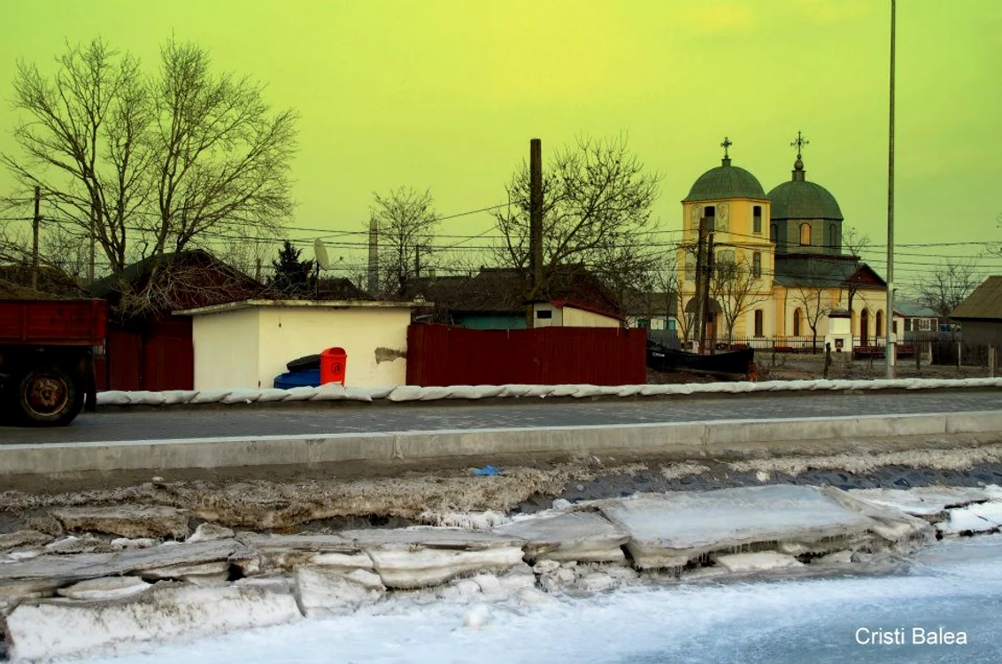 Măsuri preventive în zona miniportului de la Sfântu (foto Cristi Balea)