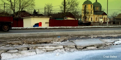 Măsuri preventive în zona miniportului de la Sfântu (foto Cristi Balea)