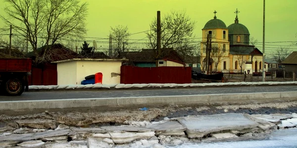 Măsuri preventive în zona miniportului de la Sfântu (foto Cristi Balea)