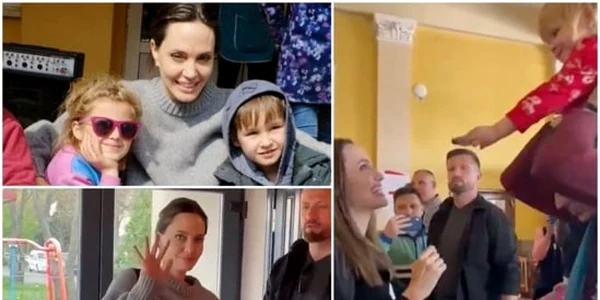 Angelina Jolie in Ucraina 