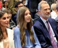 Regina Letizia, Infanta Sofia și Regele Felipe. FOTO: Getty Images