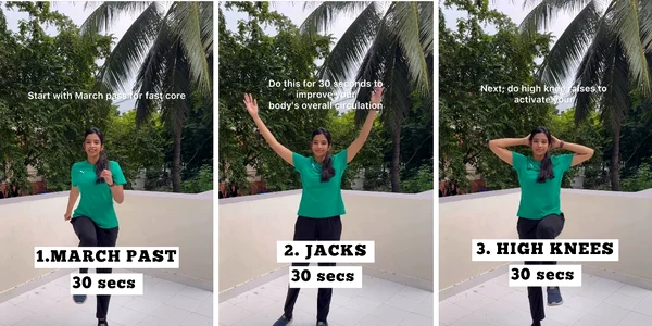 Antrenamentul de 2,5 minute care ți poate schimba viața Colaj Instagram