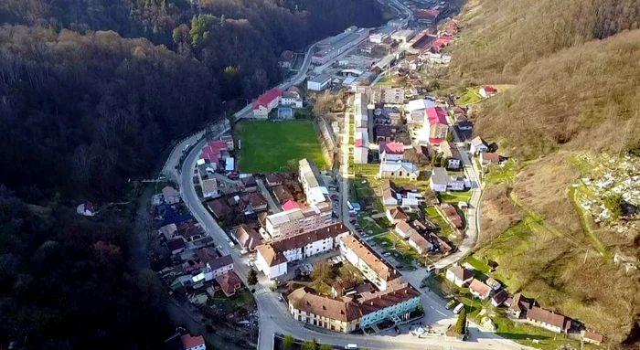 Comuna Nădrag, rămasă fără industrie. Foto: Primăria comunei Nădrag