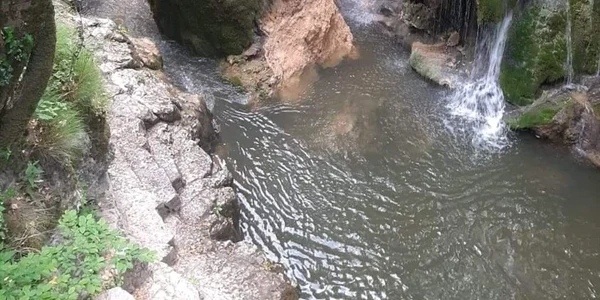 Cascada Bigăr - prăbuşirea celei mai cunoscute şi spectaculoase cascade din România Foto Florin Stoican