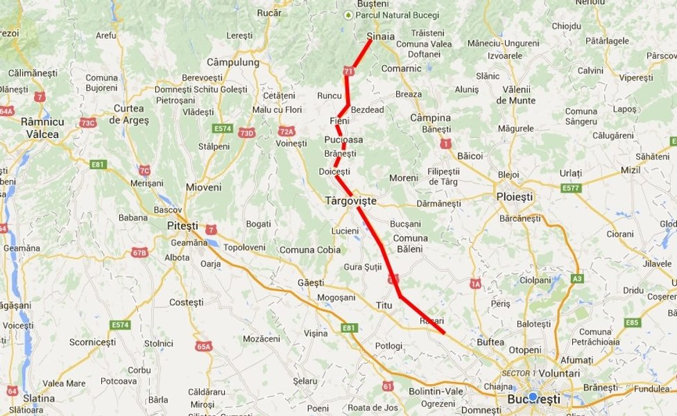 Veste bună pentru șoferi. Contractul pentru modernizarea DN 71, sectorul Târgovişte-Sinaia, a fost semnat