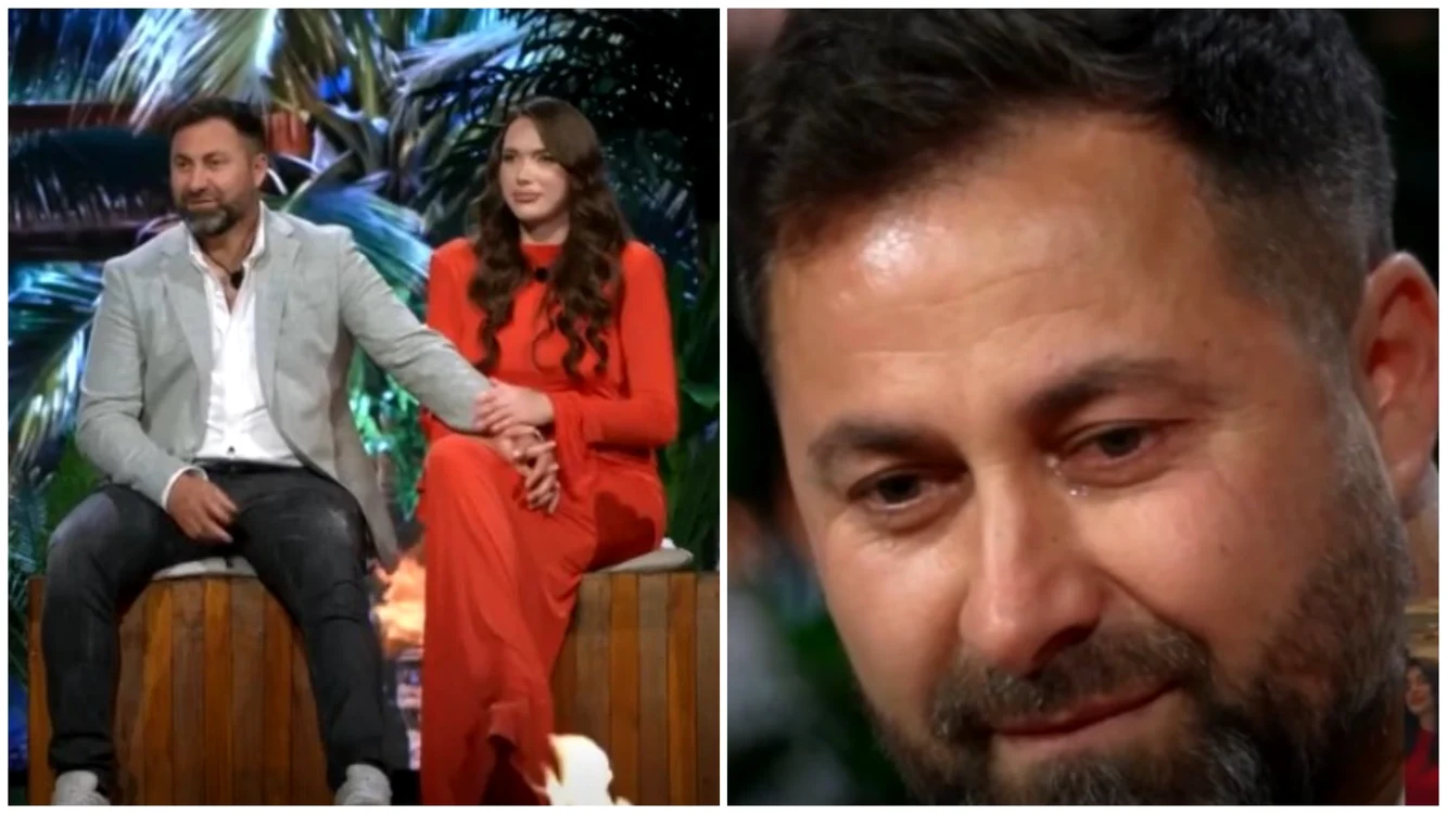 Cornel și Iustina din nou la bonfire/ sursa captură Antena1