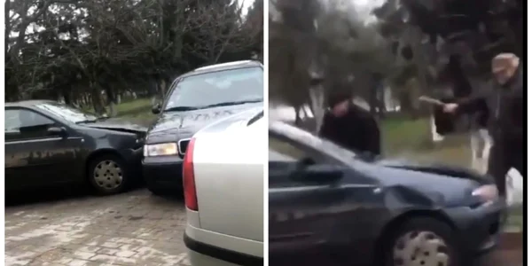 scene şocante în curtea unui liceu din caracal