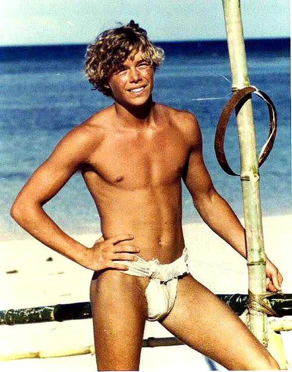 1980 Aşa arăta actorul,  când juca în  „Laguna albastră”