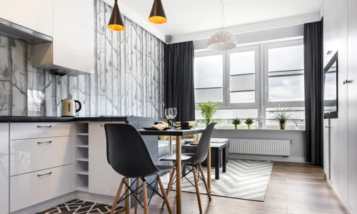 apartament-mic-bucatarie-living Foto Mathaus