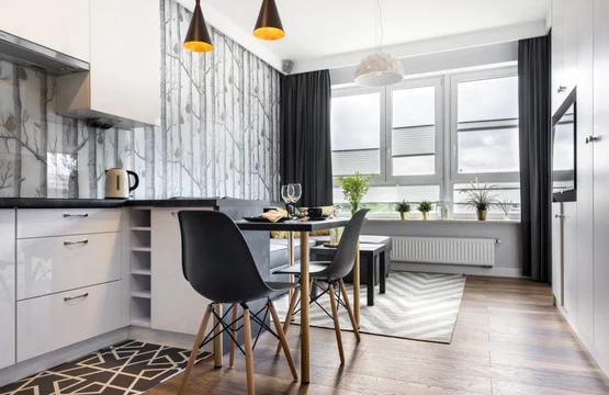 apartament-mic-bucatarie-living Foto Mathaus