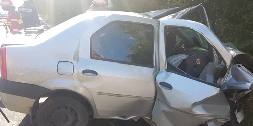 Accident rutier între Tuzla şi Costinesti FOTO IPJ Constanta