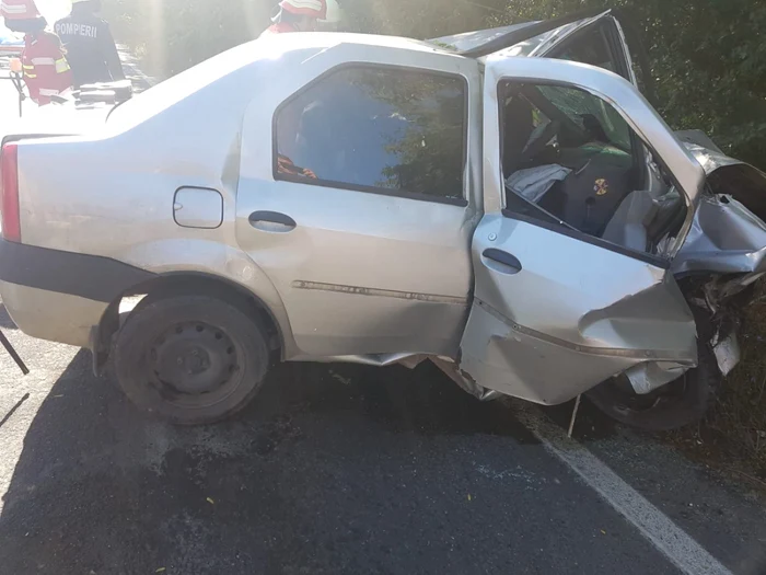 Accident rutier între Tuzla şi Costinesti FOTO IPJ Constanta