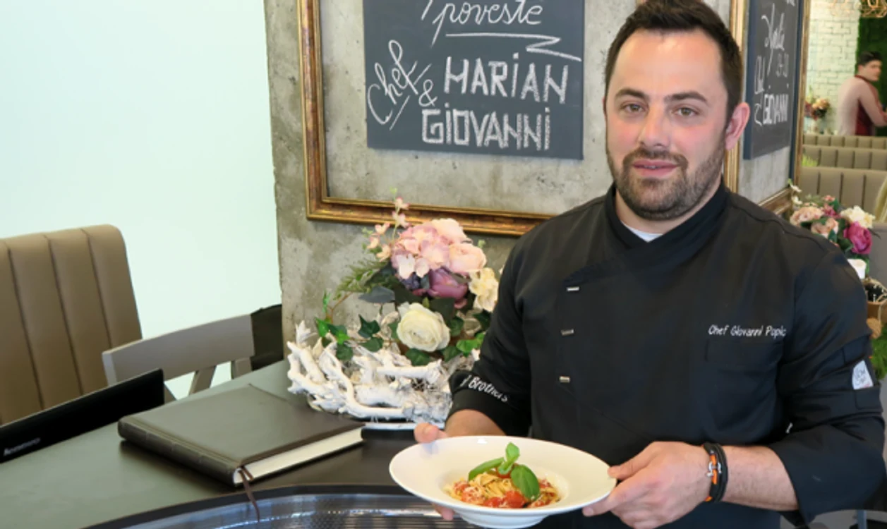 Chef Giovanni s-a remarcat la câteva emisiuni concurs de gastronomie. FOTO: D.S.