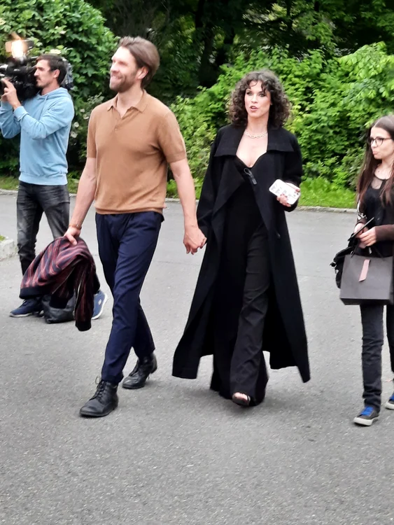 Ana Ularu si sotul ei, actorul Marc Rissmann