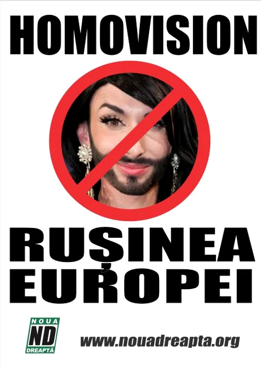 Travestitul Conchita Wurst, inamicul public numărul 1