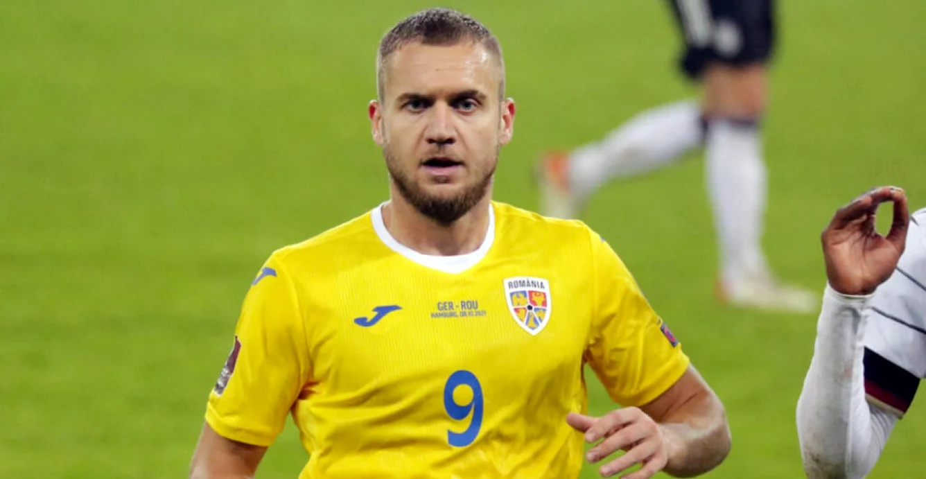 George Pușcaș nu se mai lipește de gol nici la Genoa, nici la națională. Foto Sportpictures 
