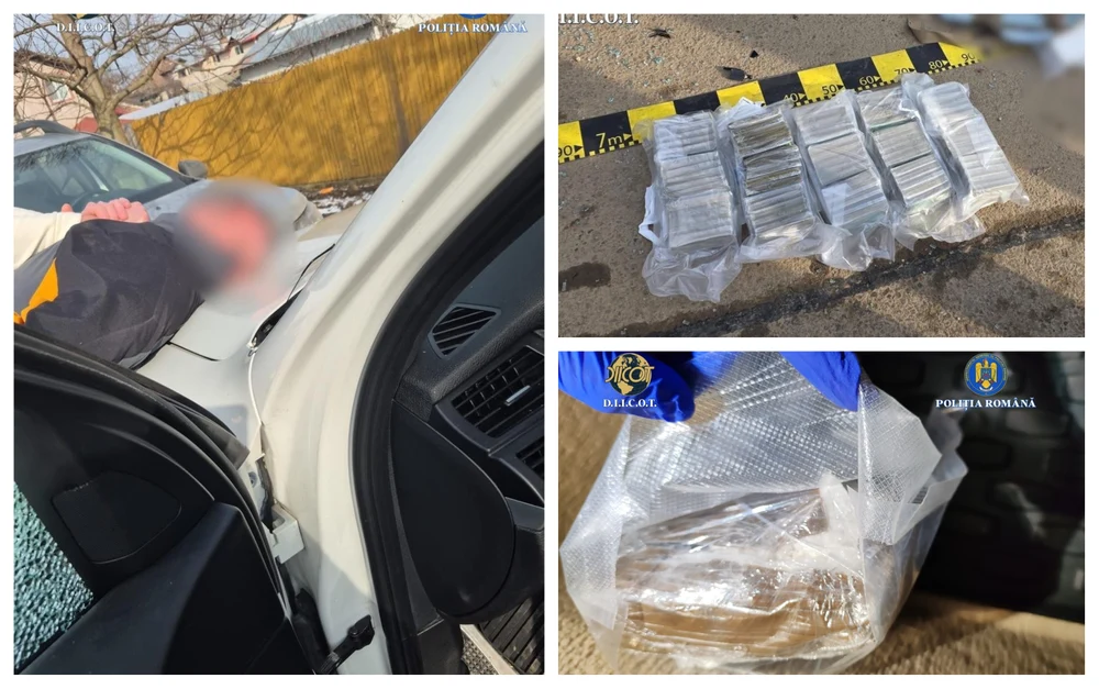 De la crimă la comandă la fuga nebună cu 4 kg de cocaină: cine sunt românii din spatele rețelei destructurate de DIICOT