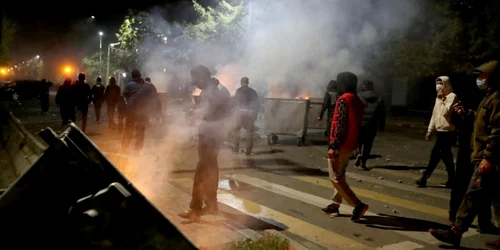 Protest Biskek FOTO EPA-EFE