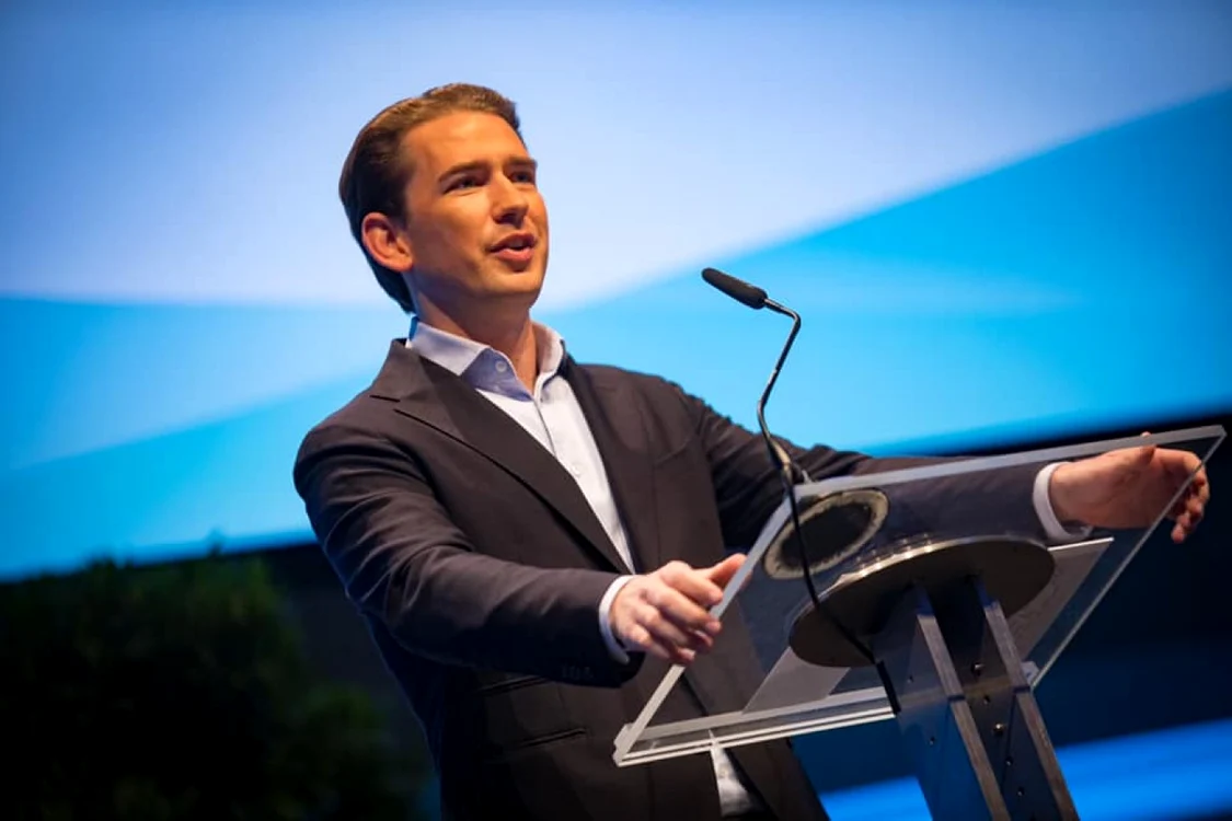 În cursul dimineţii a avut loc o serie de percheziţii, care au vizat printre altele sediul Partidului Popular Austriac (ÖVP), cancelaria şi Ministerul de Finanţe. Foto: Facebook Sebastian Kurz
