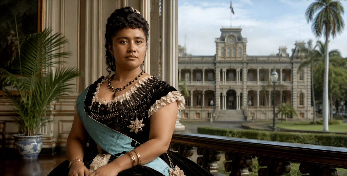 Regina Liliʻuokalani din Hawaii.