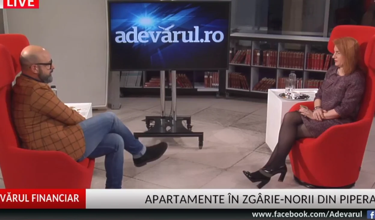 Apartamente în zgârie norii din Pipera