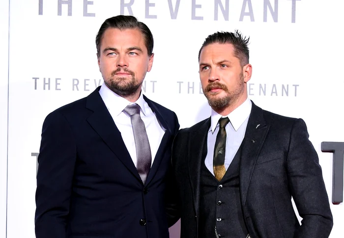 Leonardo DiCaprio şi Tom Hardy au jucat împreună în filmul „The Revenant“ (2015) FOTO Getty Images