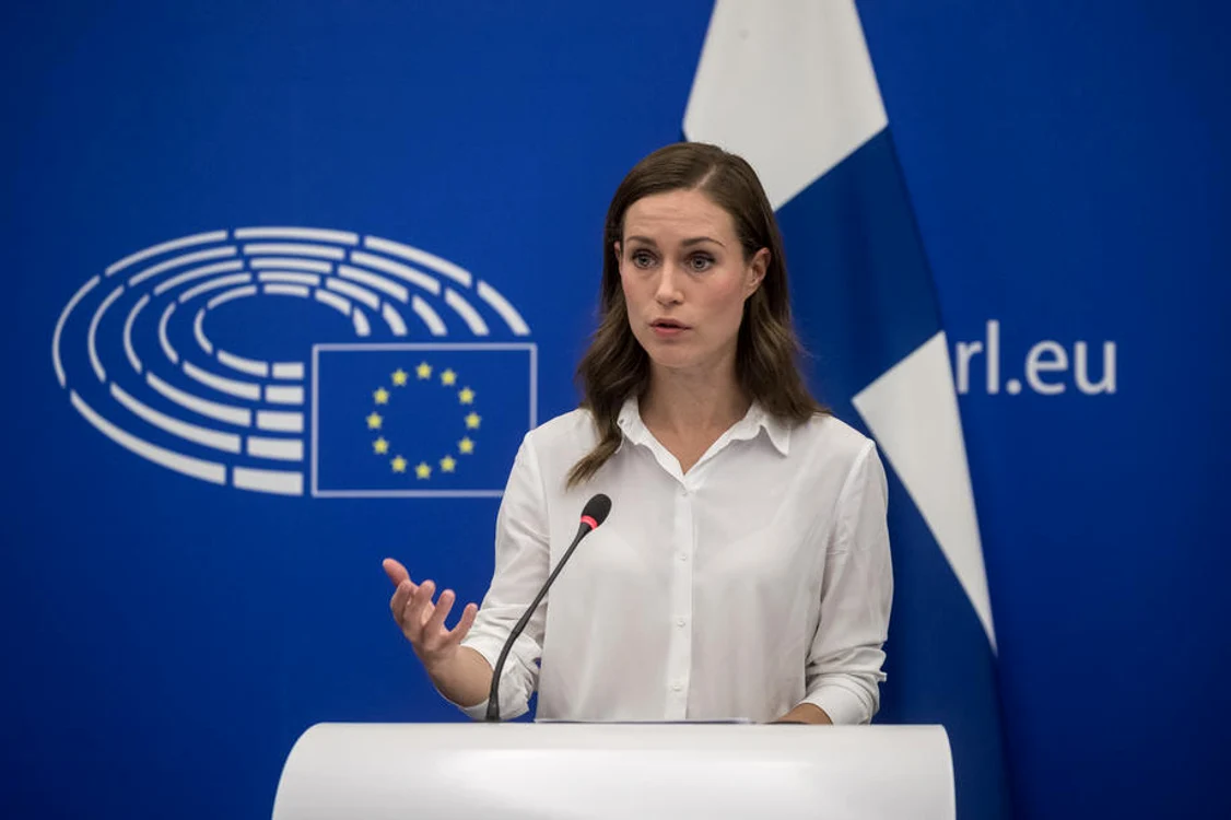 Partidul premierului finlandez, Sanna Marin a ieșit abia pe locul 3. Foto: EPA-EFE 